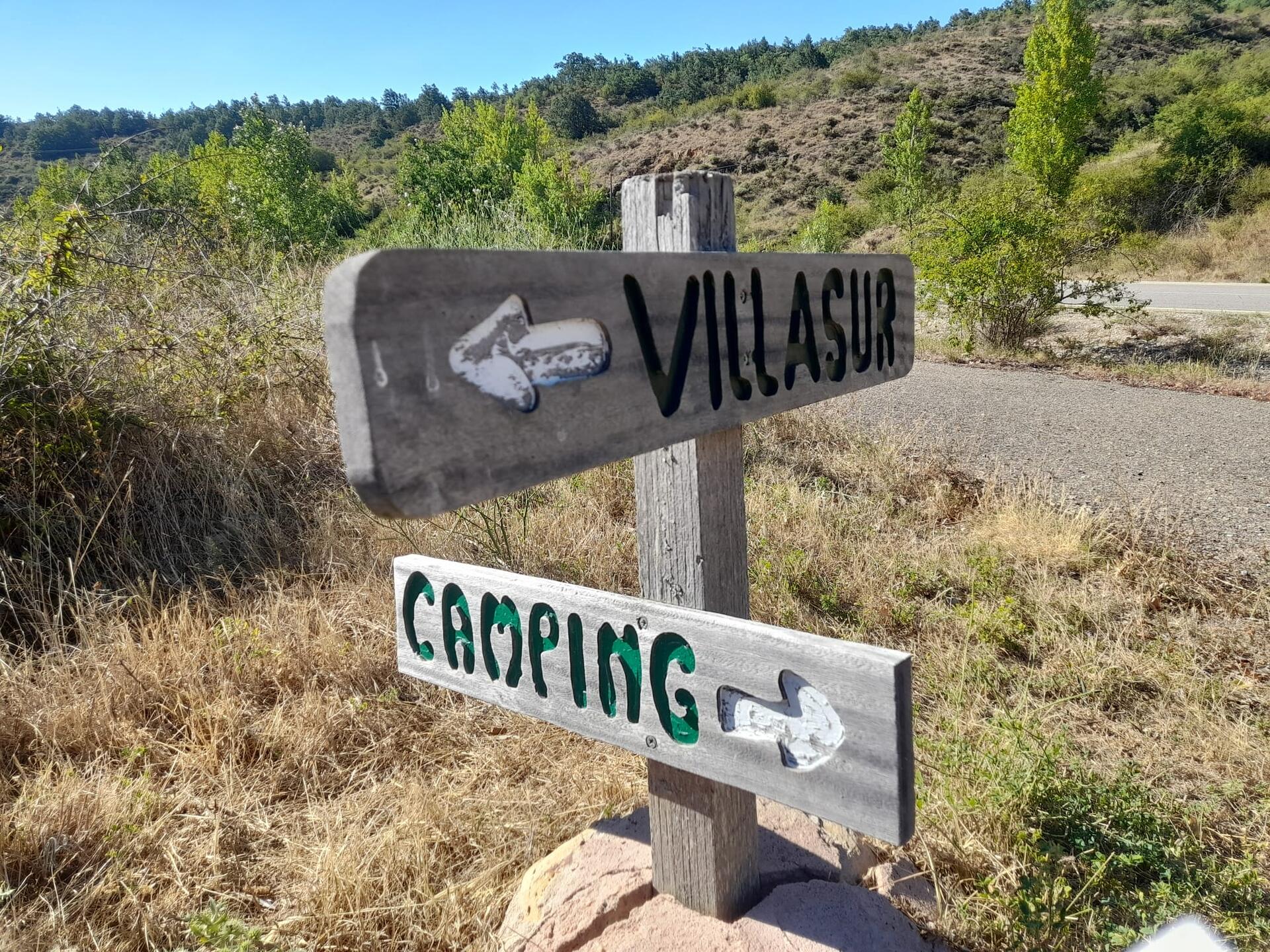Señalización Camping