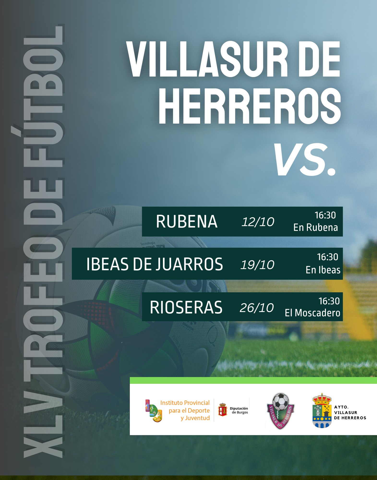 XLV TROFEO DE FÚTBOL: RUBENA VS. VILLASUR DE HERREROS