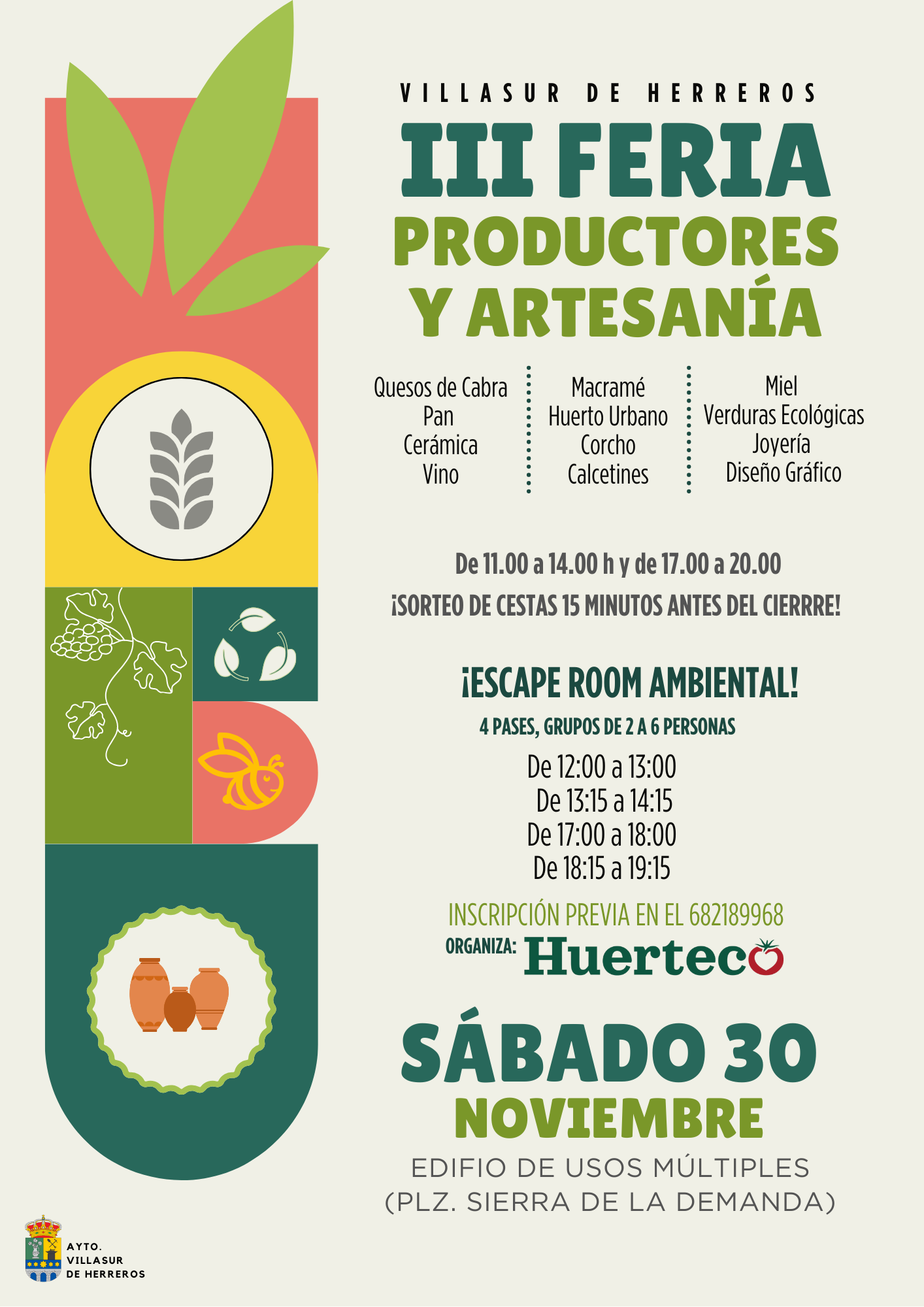 III Feria Artesanía y Productos Locales de Villasur de Herreros