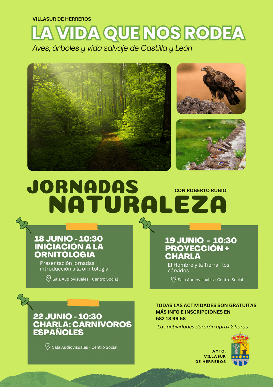 Jornadas Naturaleza: La vida que nos rodea