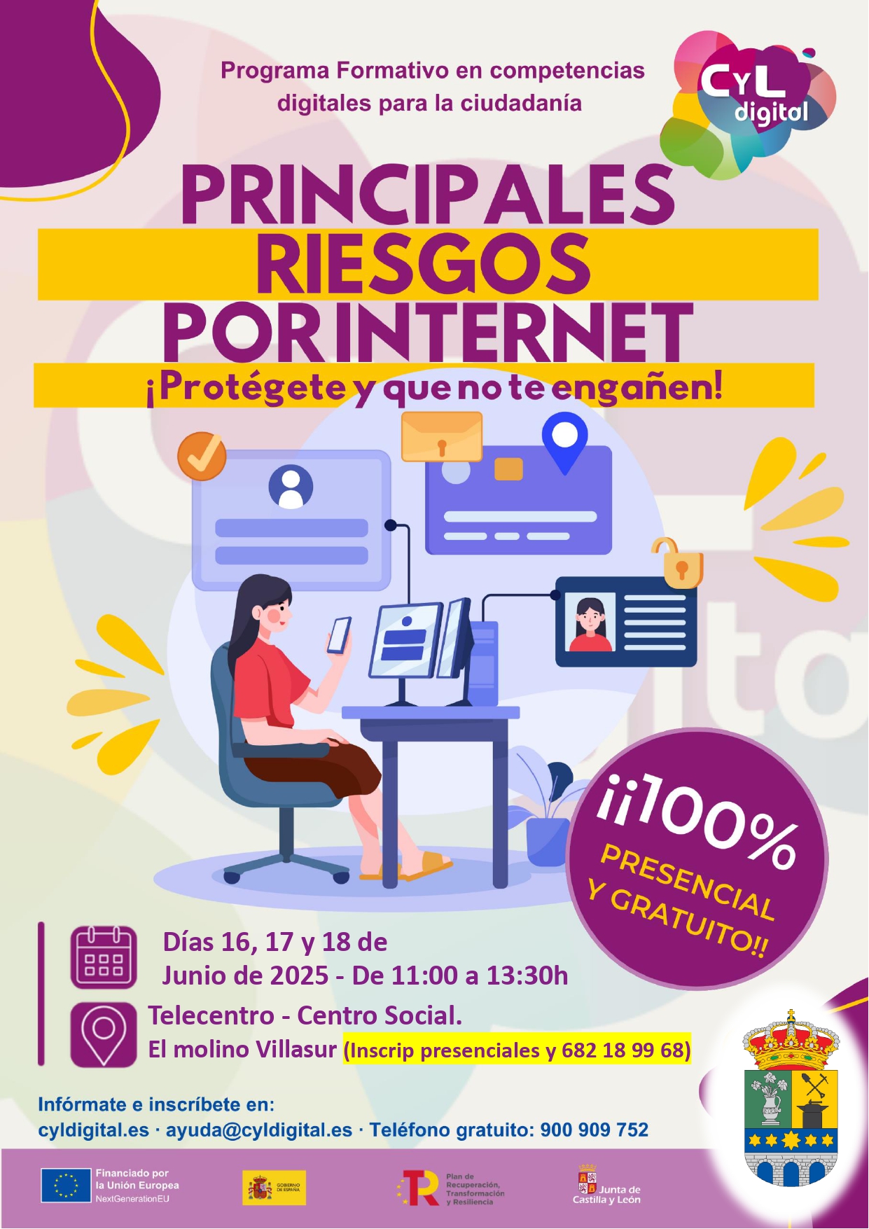 CyL Digital: Principales Riesgos por Internet