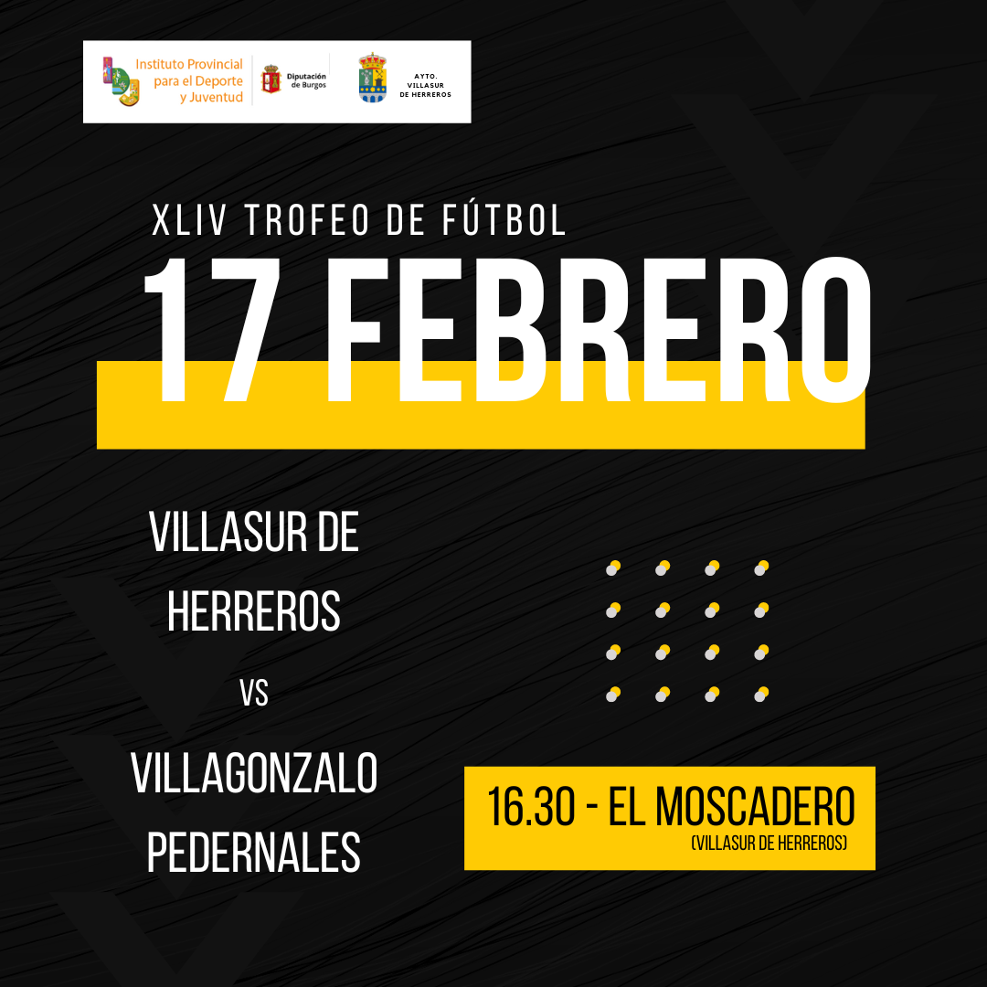 Fútbol: Villasur de Herreros vs. Villagonzalo Pedernales