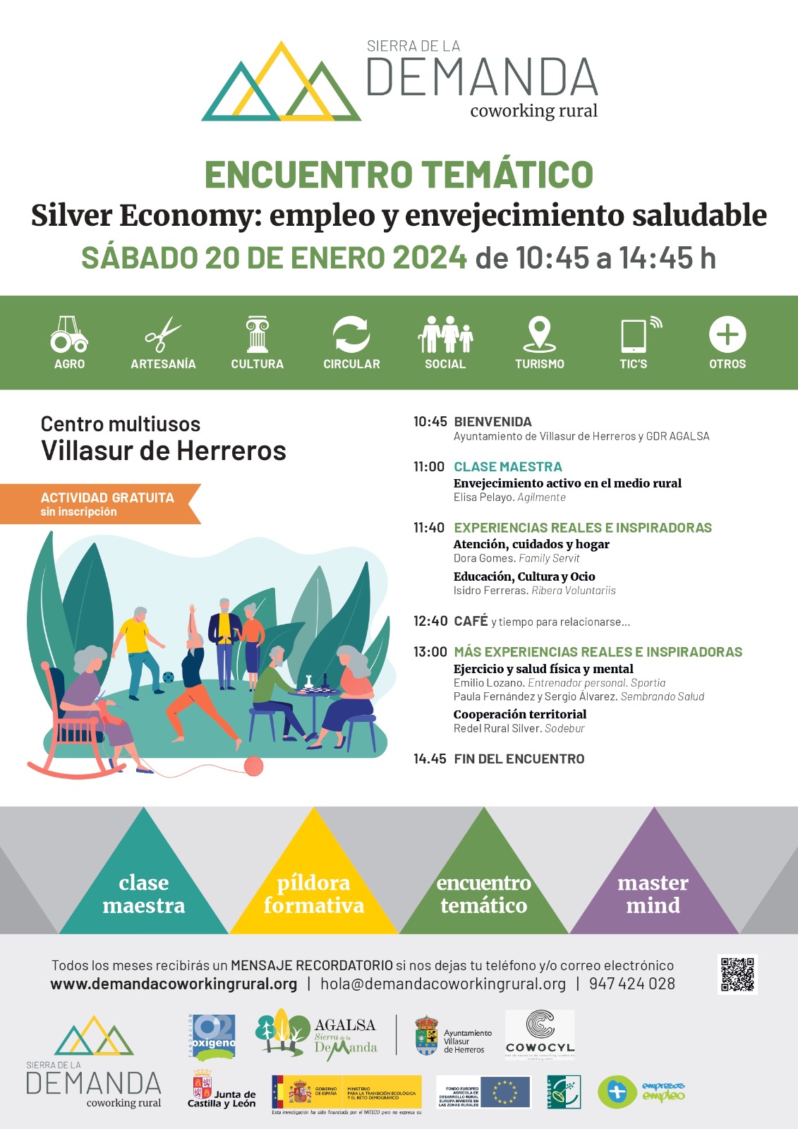 Jornada: Silver Economy - empleo y envejecimiento saludable