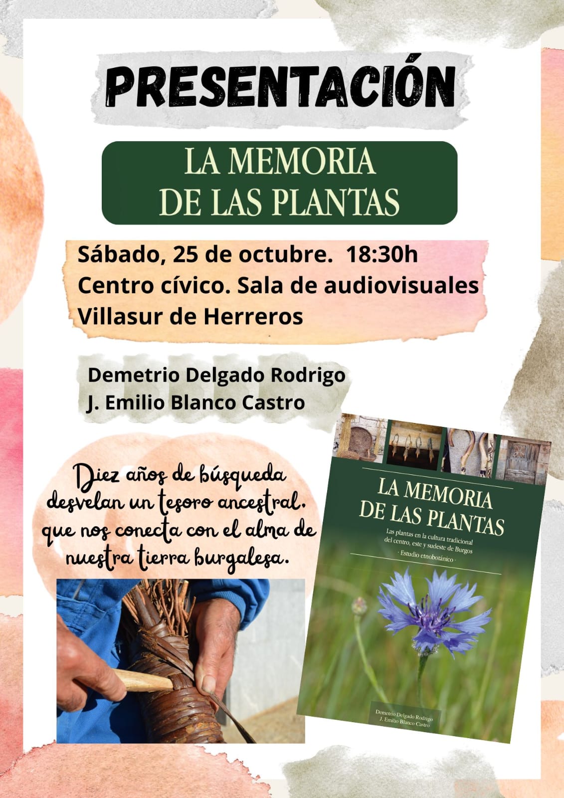 Presentación del libro: La memoria de las plantas