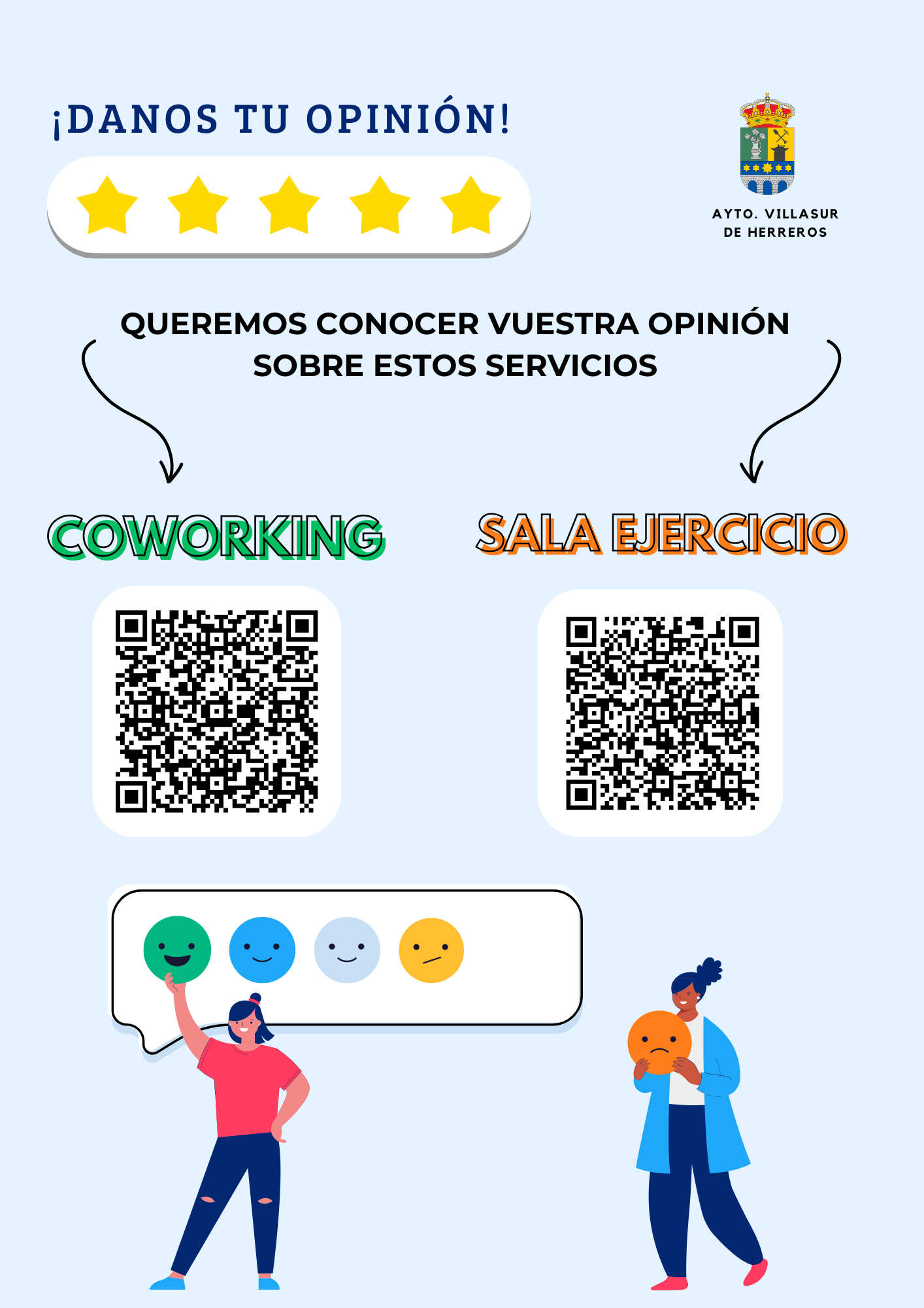 📢 ¡Encuestas sobre servicios del ayuntamiento!