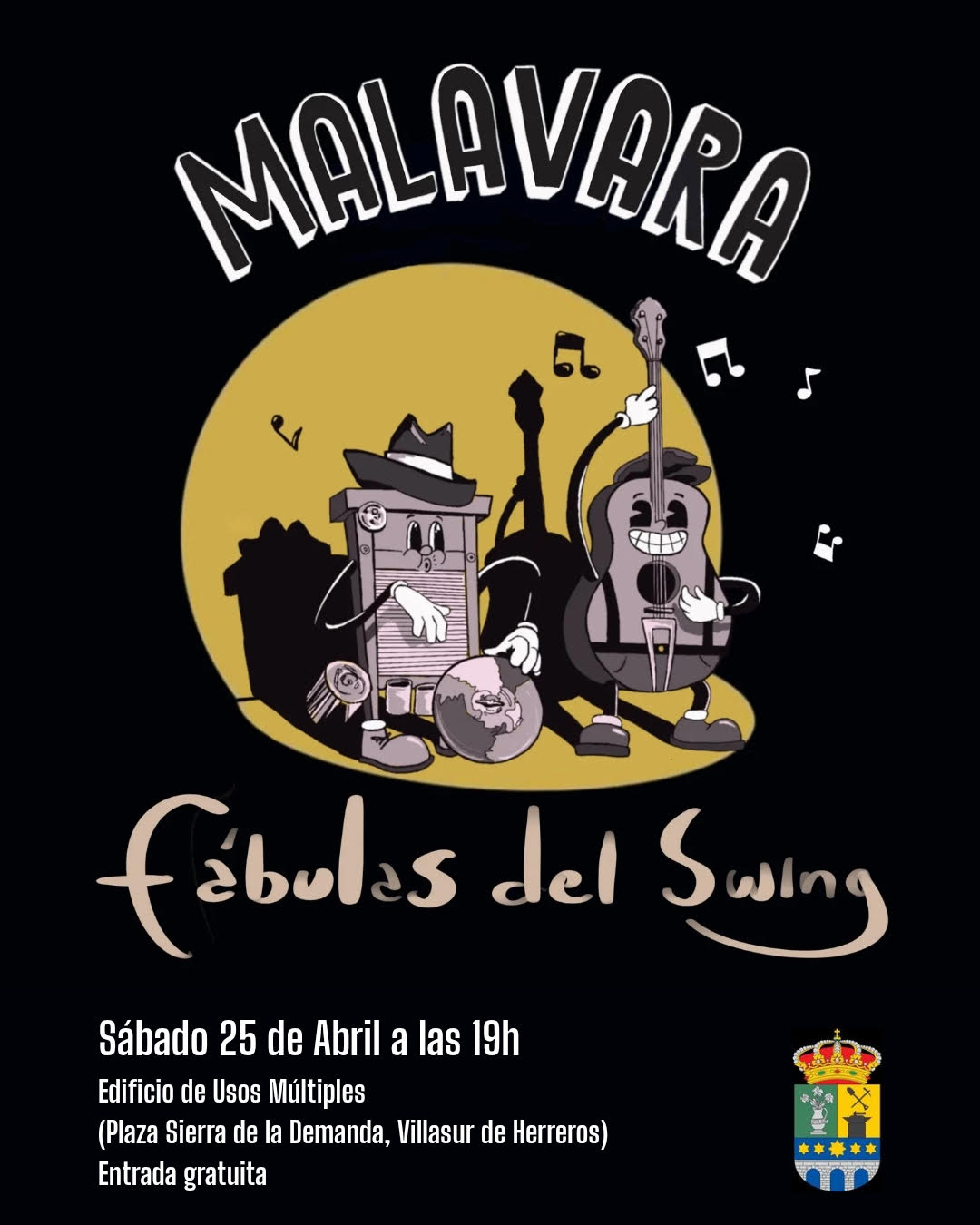 Concierto  “Fábulas del Swing” – Malavara 