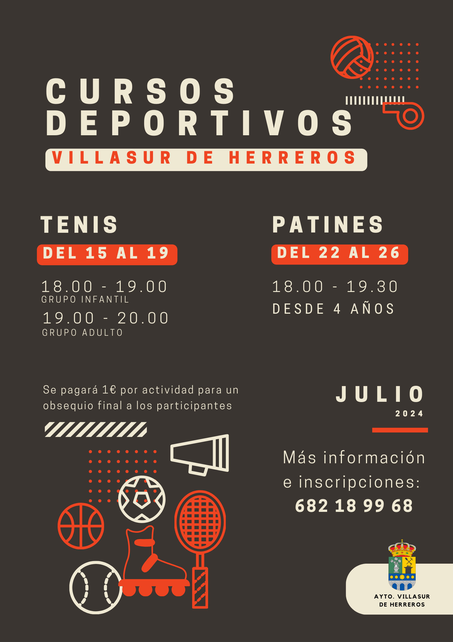 Cursos de Tenis y Patines